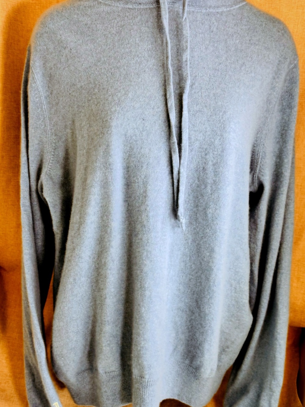 💙 RLX Ralph Lauren Powder Blue Washable Cashmere Hoodie | XL